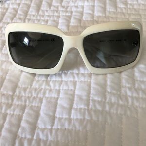 White Chanel Sunglasses